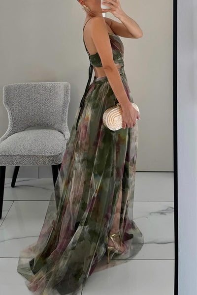 SERENA – RADIANT FLOW MAXI DRESS