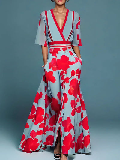 CELESTINA – MILANO-INSPIRED ELEGANT SLEEVED DRESS