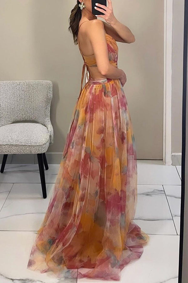 SERENA – RADIANT FLOW MAXI DRESS