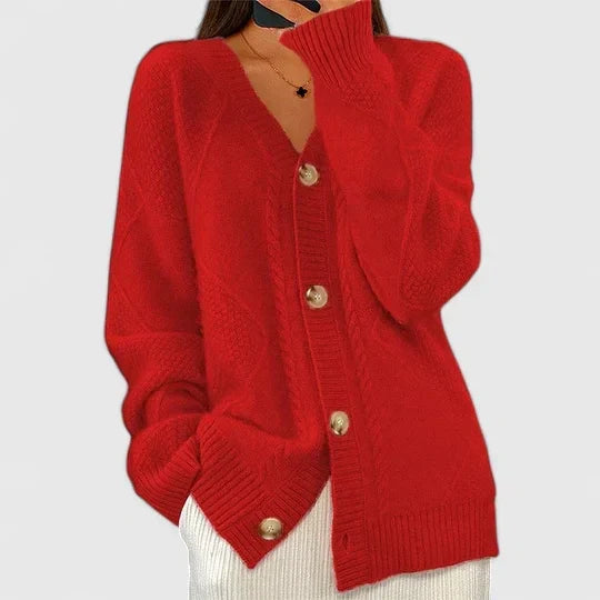 THE MARCELLINE | V-NECK CARDIGAN