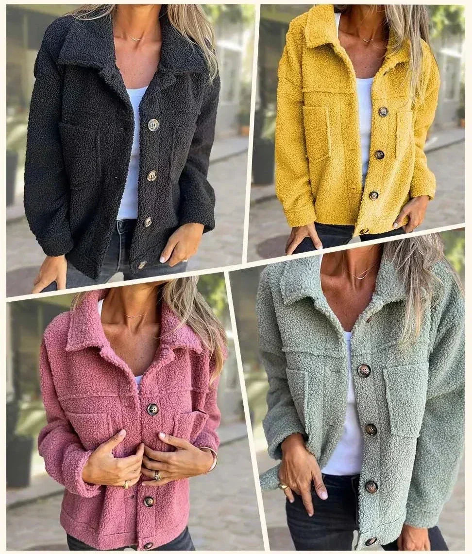 Lorena - Elegant and Warm Women's Coat for Autumn