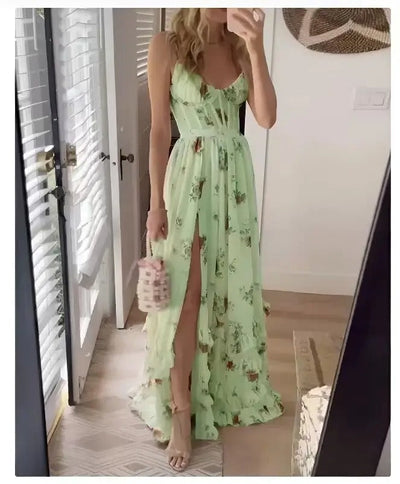 ISLA – GRACEFUL BLOOM MIDI DRESS