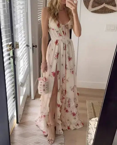 ISLA – GRACEFUL BLOOM MIDI DRESS