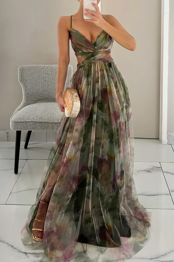 SERENA – RADIANT FLOW MAXI DRESS