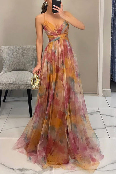 SERENA – RADIANT FLOW MAXI DRESS