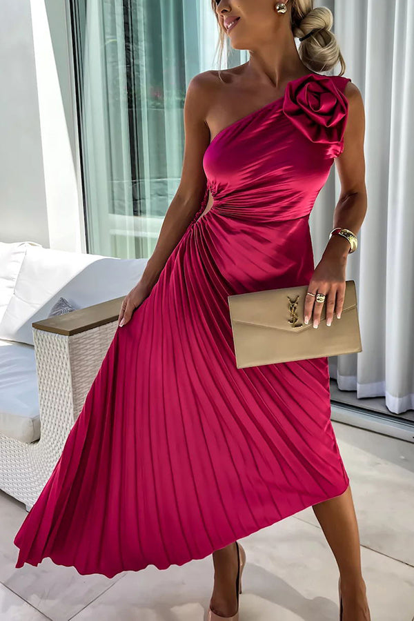 ALESSIA – ROMANTIC BLOOM MIDI DRESS