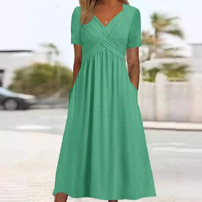 CELESTINE – SOPHISTICATED FLATTERING ELEGANCE DRESS