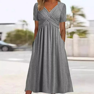 CELESTINE – SOPHISTICATED FLATTERING ELEGANCE DRESS