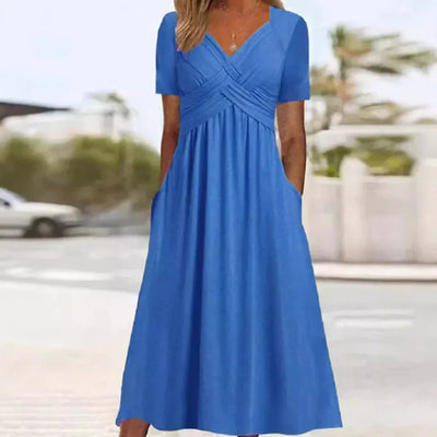 CELESTINE – SOPHISTICATED FLATTERING ELEGANCE DRESS