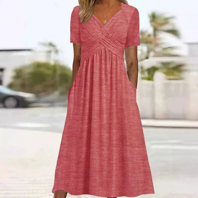 CELESTINE – SOPHISTICATED FLATTERING ELEGANCE DRESS