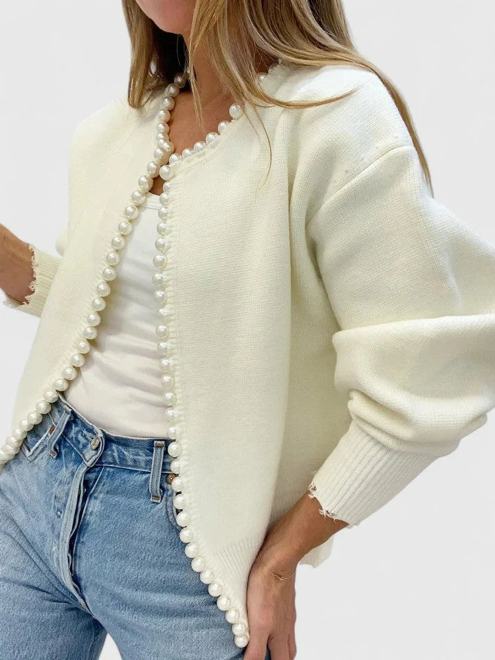 THE CORVELLA PEARL | CARDIGAN