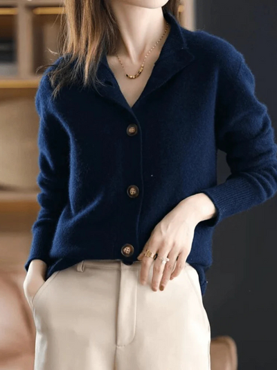 Sophia | Élan Classique en Tricot Cardigan