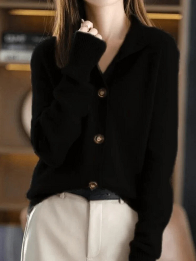 Sophia | Élan Classique en Tricot Cardigan