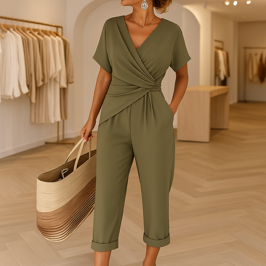 Hayden Lyra | Draped Bow Outfit