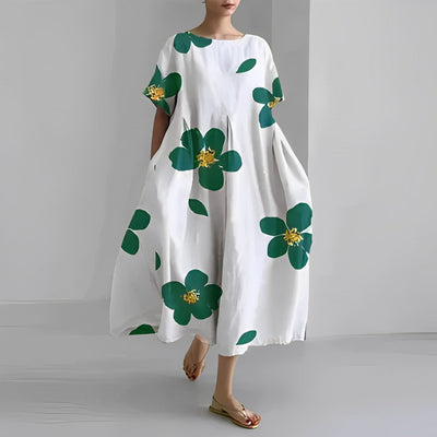 LYRA – RETRO BOHO SWING MAXI DRESS