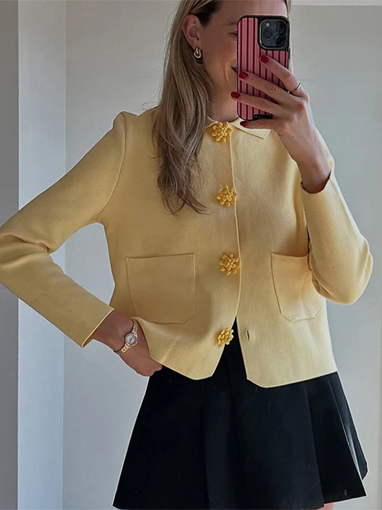 THE MARIVELLE | BUTTONED CARDIGAN