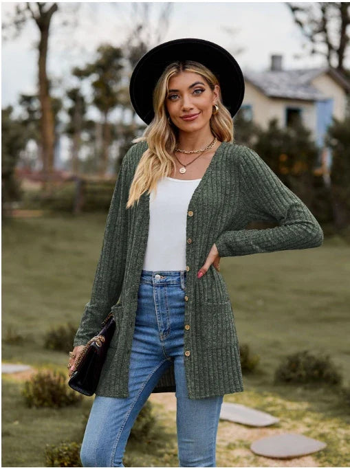 THE MARIELLE | LONGLINE KNIT CARDIGAN