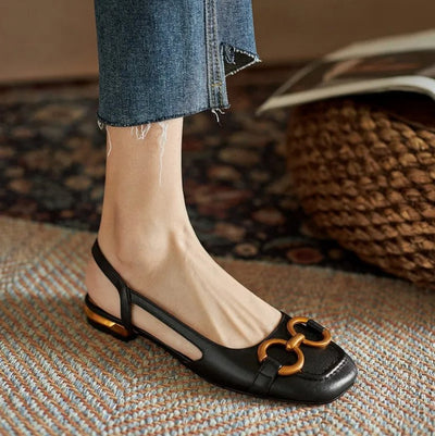 MIRELLE – ELEGANT ORTHOPEDIC SQUARE HEEL SANDALS