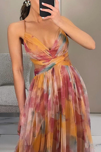 SERENA – RADIANT FLOW MAXI DRESS