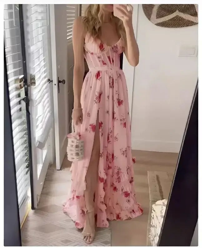 ISLA – GRACEFUL BLOOM MIDI DRESS