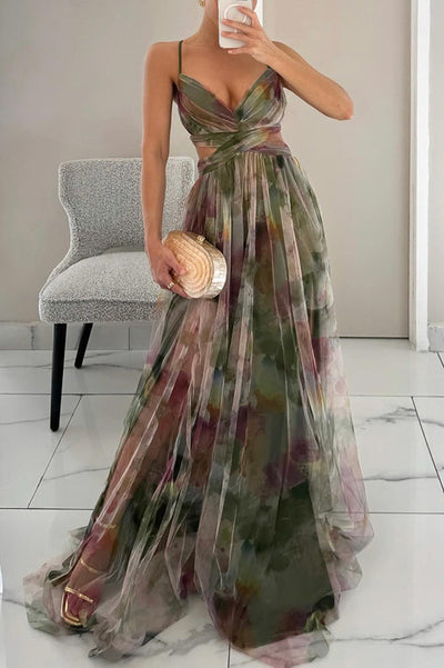 SERENA – RADIANT FLOW MAXI DRESS