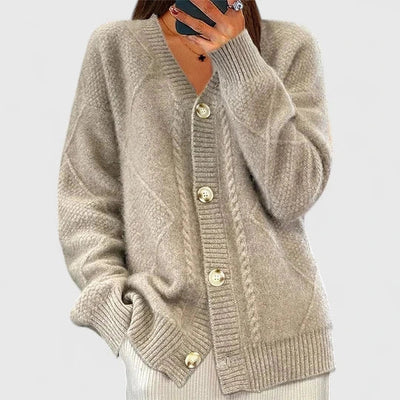 THE MARCELLINE | V-NECK CARDIGAN