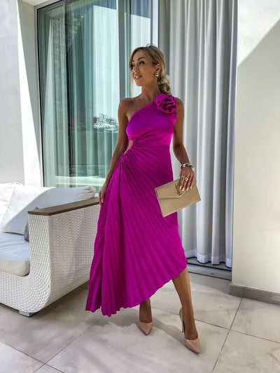 ALESSIA – ROMANTIC BLOOM MIDI DRESS