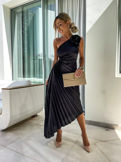 ALESSIA – ROMANTIC BLOOM MIDI DRESS