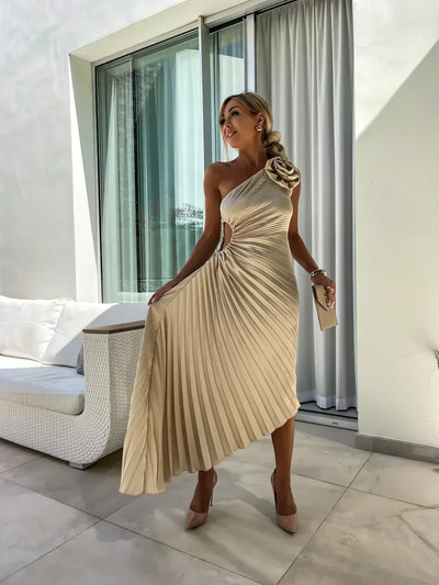 ALESSIA – ROMANTIC BLOOM MIDI DRESS