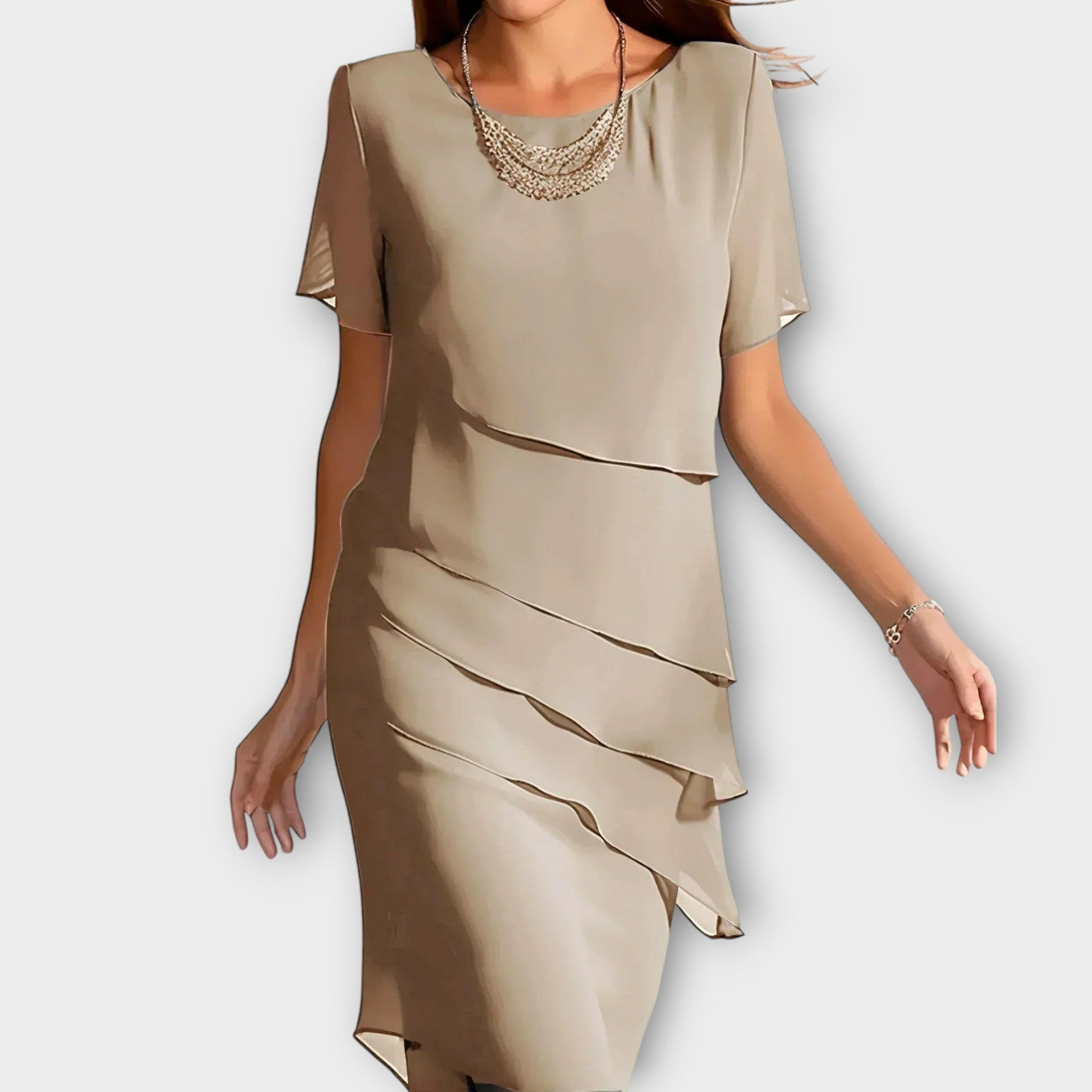 Calista | Élégant Robe Camouflage pour le Ventre