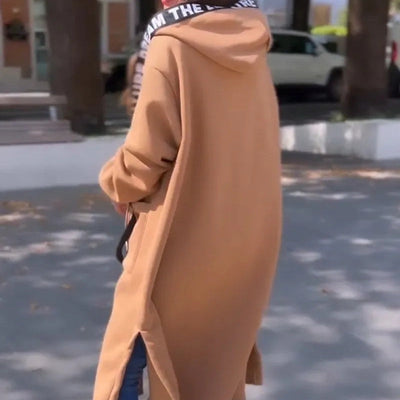 💖New Arrival Hot Sale 🔥Long, Casual, Solid Color Women's Hoodie💥Limited 59% Discount⏳