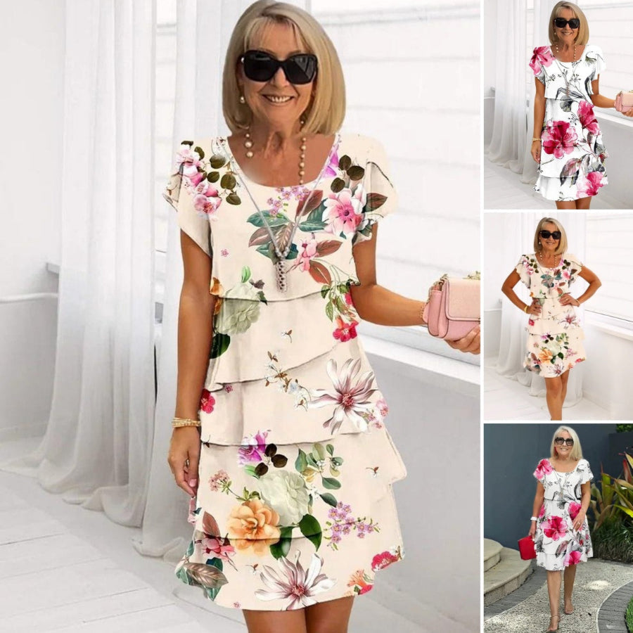 CELESTIA – GRACEFUL FLORAL DRESS
