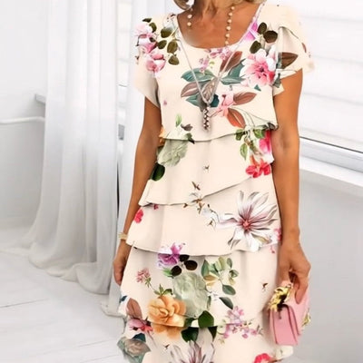 CELESTIA – GRACEFUL FLORAL DRESS